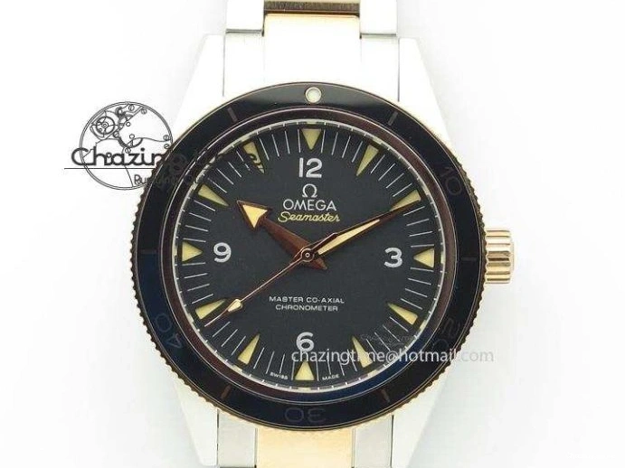 0120 De Ville Chronograph RG OMF 1:1 Best Edition Black Dial On Black Leather Strap A Sophisticated 8106